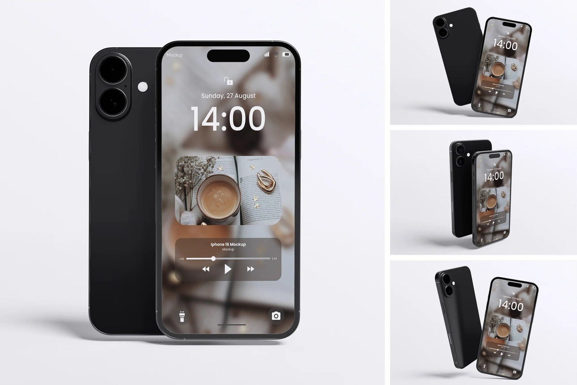 Iphone 16 Mockup 5QLDM48