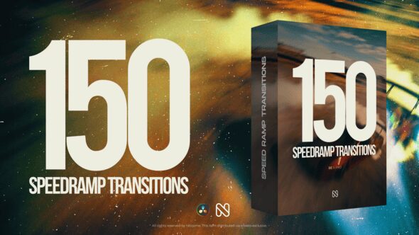 Videohive - Speed Ramp Transitions for DaVinci Resolve - 59364048