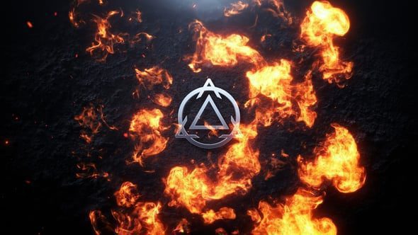 Videohive - Cinematic Fire Logo for Premiere Pro 59566172