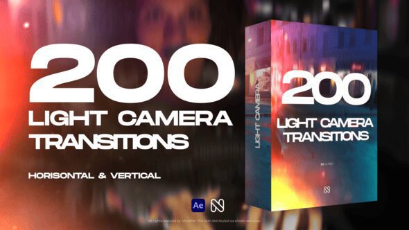 Videohive - Light Camera Transitions - 60634710