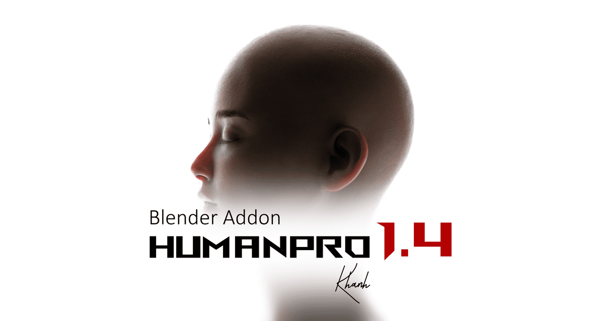 Blender - HumanPro v1.4