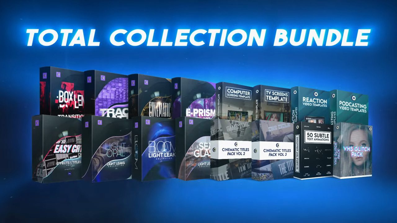 Luxury Leaks - The Total Collection Bundle [MOGRT, FFX, AEP, PRPROJ, MOV, MP4]