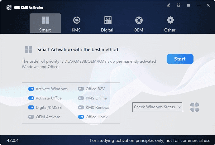 تحميل HEU KMS Activator 63.3.4 كامل | الأداة الشاملة لتفعيل ويندوز وأوفيس بضغطة زر 2026