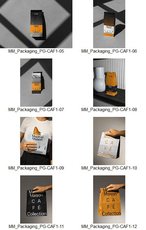 تحميل Mockup Maison Cafe1 Collection V.71 - مجموعة موك اب احترافية لتصاميم المقاهي والكافيهات