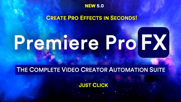 Videohive Premiere Pro FX – The Complete Video Creator Automation Suite v5 39498974