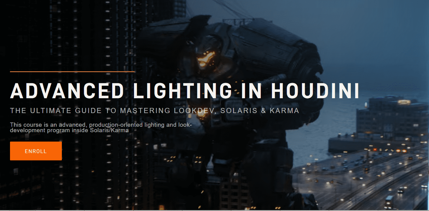 Rebelway - Advanced Lighting in Houdini (Week 1-10)
