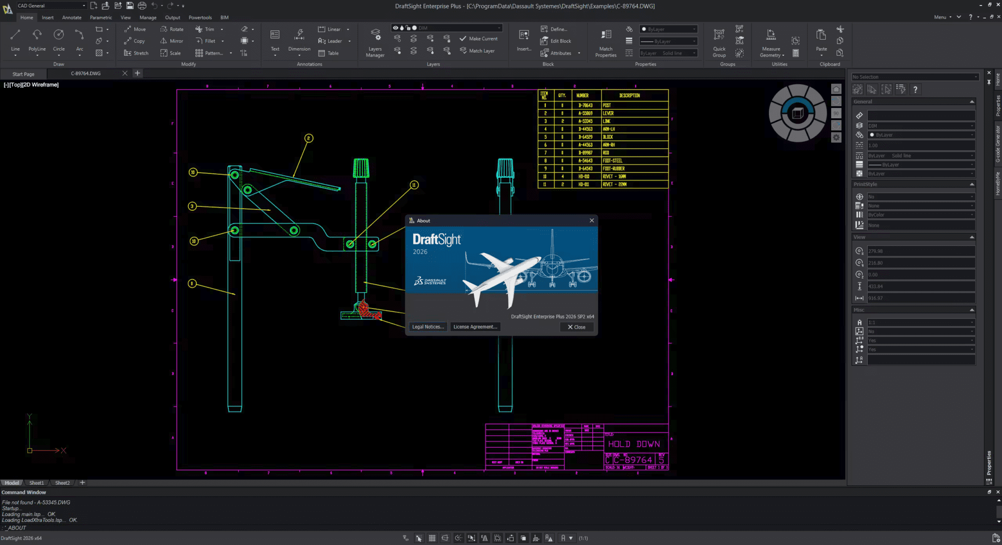 تحميل DraftSight Enterprise Plus 2026 SP2 كامل | أقوى بديل لـ AutoCAD للمهندسين والمصممين