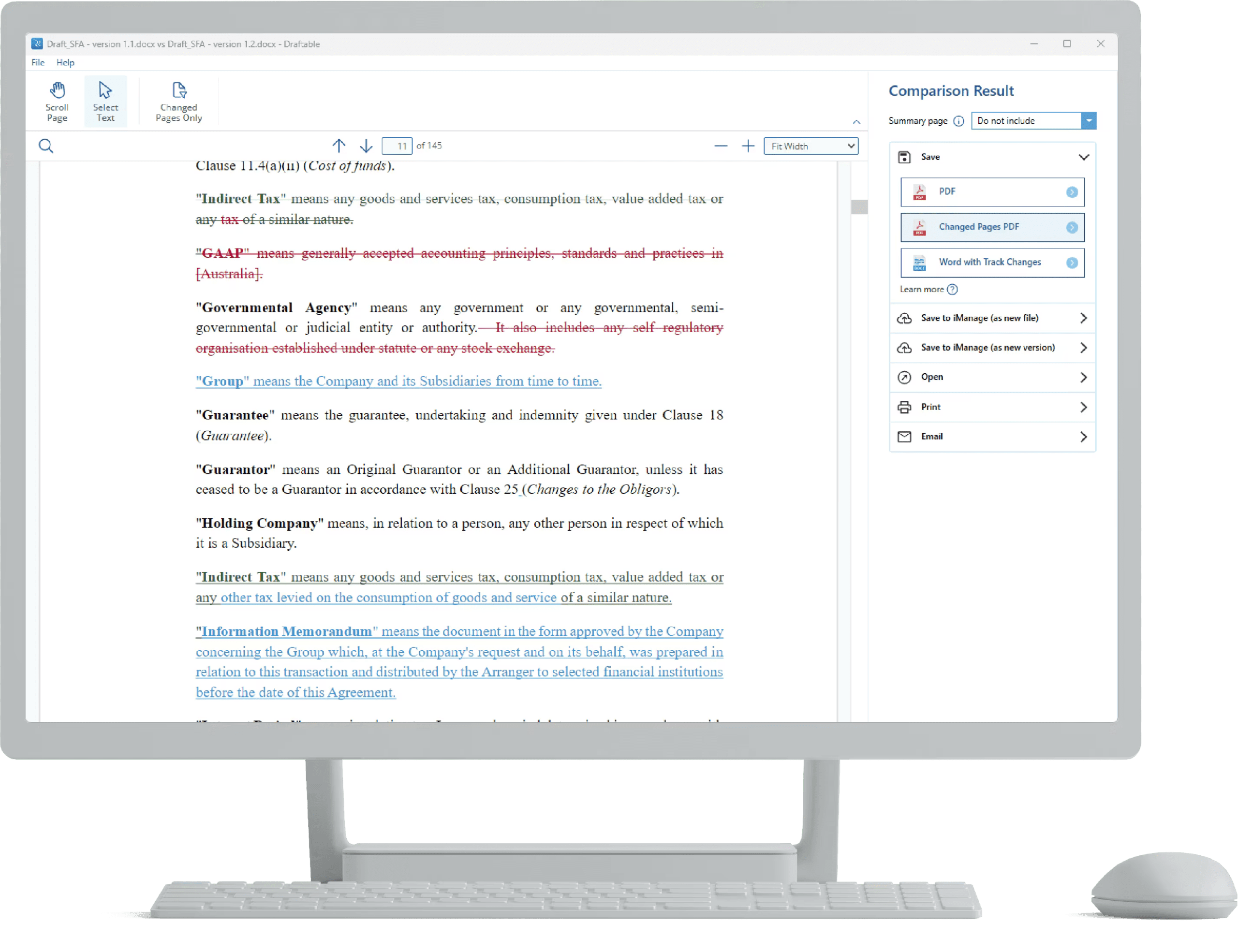 تحميل Draftable Desktop 26.4.0 كامل | أقوى برنامج لمقارنة ملفات PDF والوورد بدقة متناهية