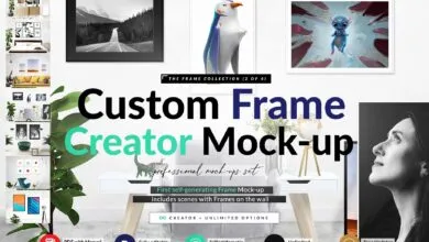 حزمة منشئ الإطار التلقائي + المشاهد Automatic Frame Creator + Scenes