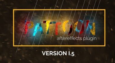 ملحق الافترافكت Aescripts PATTOON v1.5.1 for After Effects