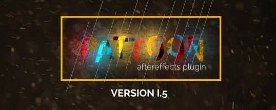 ملحق الافترافكت Aescripts PATTOON v1.5.1 for After Effects
