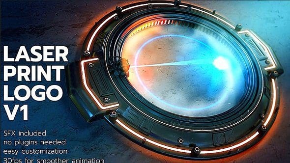 جديد و تحميل مجاني Laser Print Logo V1 884409 - Project for After Effects