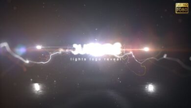 Videohive - Lights Logo Reveal 30449078