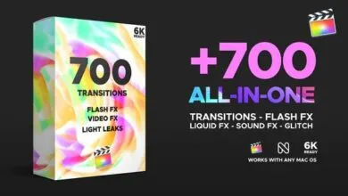 الحزمة كاملة (ابل) Videohive - FCPX Transitions - 25023232