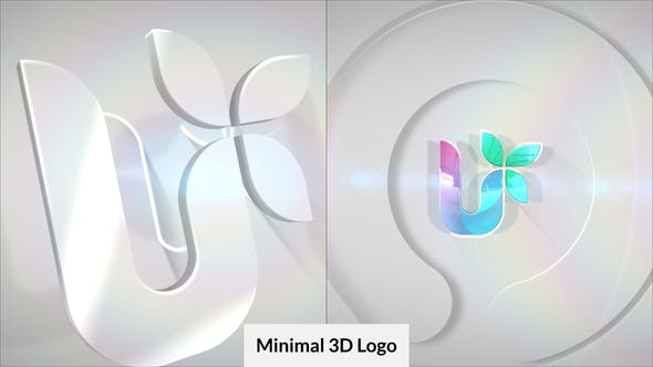 Videohive - Minimal 3D Logo Reveal 30017933
