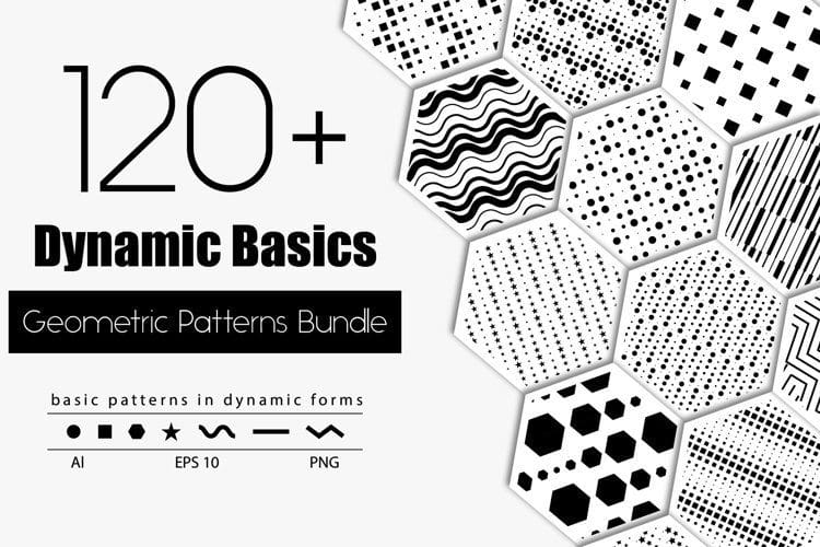 باترنات ديناميكية لادوبي اليستريتور Dynamic basics: geometric patterns - 5157802