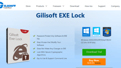 جديد قفل ومنع تشغيل التطبيقات في الكمبيوتر GiliSoft Exe Lock 10.1