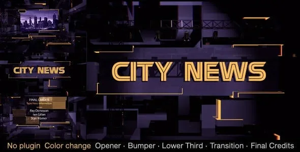 Videohive - City News 2 - 20962956