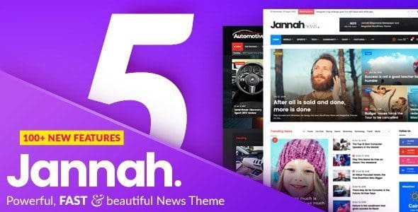 اصدار جديد قالب ثيم جنة الرائع كامل ThemeForest - Jannah v5.3.4 - Newspaper Magazine News BuddyPress AMP - 19659555 - NULLED