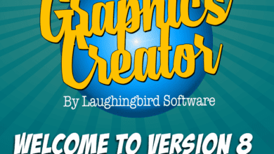 البرنامج كامل مع جميع الاضافات Laughingbird Software The Graphics Creator 8 v1.3.36