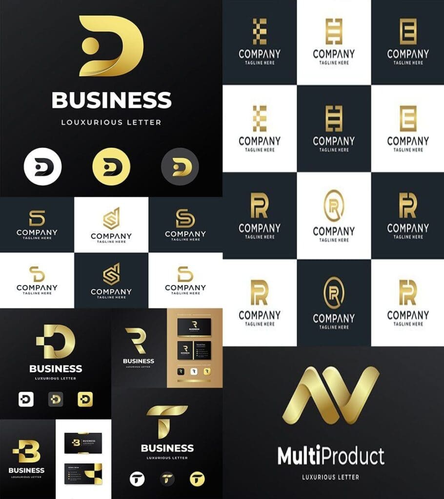 شعارات اعمال جاهزة Brand name company business corporate logos