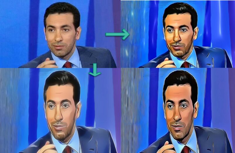 بدون تعقيدات حول صورك الى صور كرتونية بنقرة