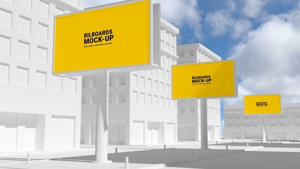 Videohive - Outdoor Advertising Mockup - 30904425