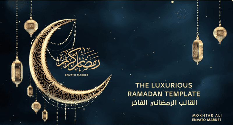 جديد وحصري تحميل مجاني رمضان الفاخر Videohive - Ramadan and Eid Opener - 31253794