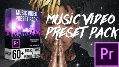 جديد 60 انتقال وتأثيرات وبريست للبريمير حصري 60+ TRANSITIONS AND EFFECTS - Premiere Pro Presets