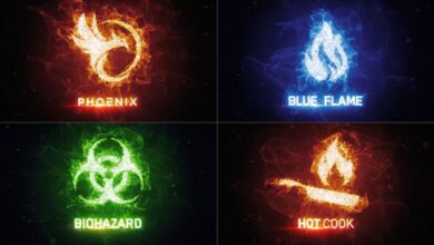 Videohive - Particle Fire Energy Logo Reveal - 30471318 - Project for After Effects
