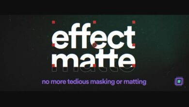 جديد سكربت Aescripts Effect Matte v1.3.6 Win للافترافكت