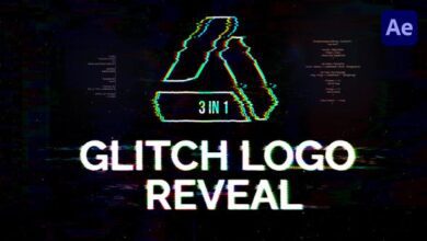 Videohive - Glitch Logo Reveal - 30775609 - Project for After Effects