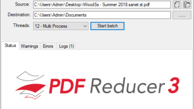 ضغط وتقليص حجم ملفات PDF اصدار جديد