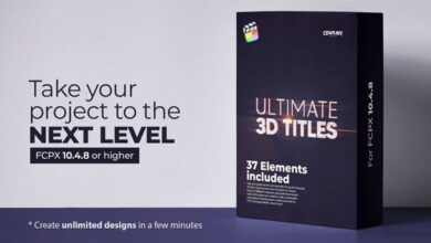 Videohive - Ultimate 3D Titles for FCPX - 31272557 - Project For Final Cut & Apple Motion