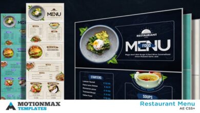 Videohive - Restaurant Menu - 23154241 - Project for After Effects