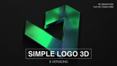 Videohive - Simple Logo 3D Reveal (8-Pack) - 28671439 - Project for After Effects