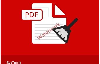 ازالة العلامة المائية من ملفات PDF SysTools PDF Watermark Remover 4.0 (x64)