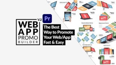 فخم وضخم للبريمير Videohive - Web App Promo Builder For Premiere Pro - 31327826 - Premiere Pro Templates