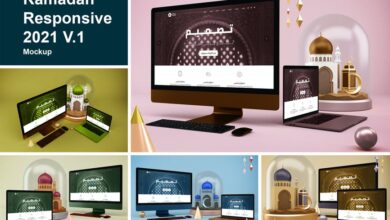 موك اب رمضان متجاوب او سريع الاصدار الاول Ramadan Responsive 2021 V.1