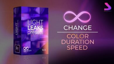 بريست تسريبات ضوئية للبريمير Motion Arrays - Light Leaks Generator Presets 3.0 (329649)