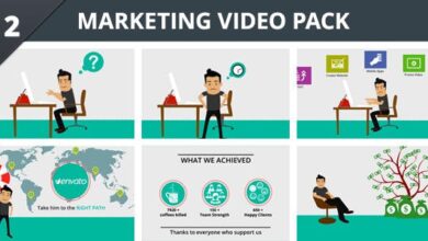 حزمة فيديو تسويقي Videohive - Marketing Video Pack 6519204