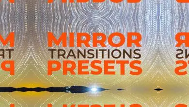 تحميل مجاني انتقالات المرآة Mirror Transitions Presets for After Effects