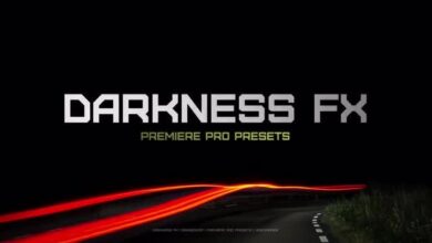 بريست الظلام للبريمير Darkness FX 208402 - Premiere Pro Presets