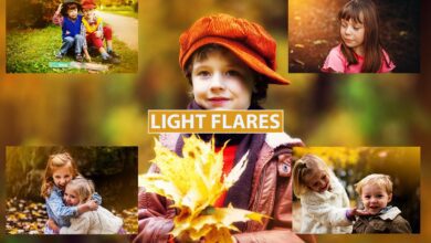 تسريبات ضوئية صيفية Summer Overlays Light Leaks - 1301964