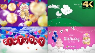 افتتاحية عيد ميلاد Videohive - Happy Birthday Opener