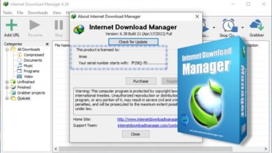 اصدار جديد مفعل تلقائيا Internet Download Manager 6.38.22