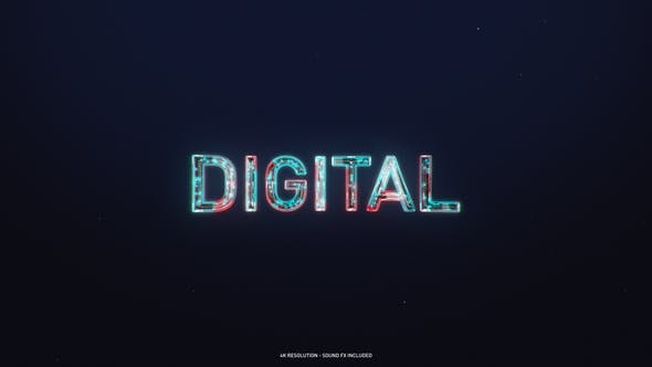 Videohive - Digital Logo Reveal 31442252