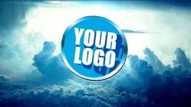 Modern Intro Sky Logo - Project for After Effects