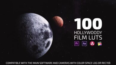 اعدادات مسبقة من افلام هوليود للبريمير Videohive - 100 LUTs from Hollywood Films - 28672249 - Premiere Pro Templates