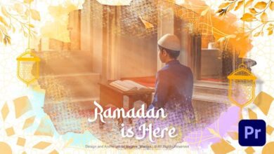اصدار بريمير رمضان كريم Videohive - Ramadan Kareem Opener | MOGRT for Premiere Pro - 31644688